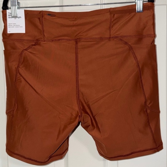 Nike ACG Trail Biker Shorts Rust Orange Hiking Running Size M NWT - Picture 4 of 6